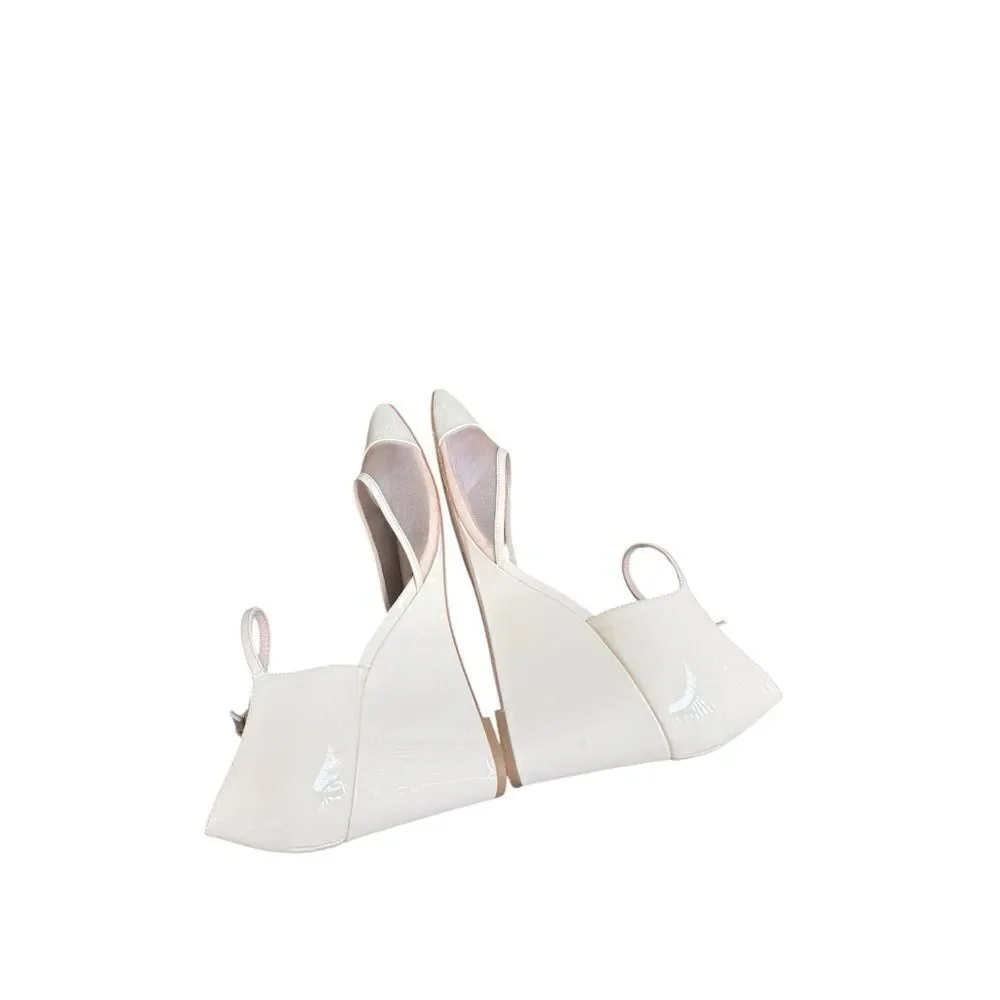 Tuckernuck Ivory Patent Darcy Wedges 9